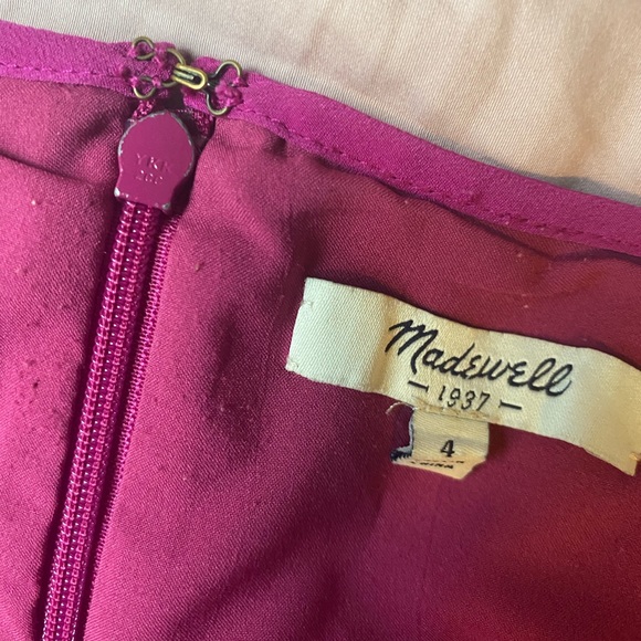 Madewell Pink Silk Cami Dress Size 4 - Picture 6 of 8